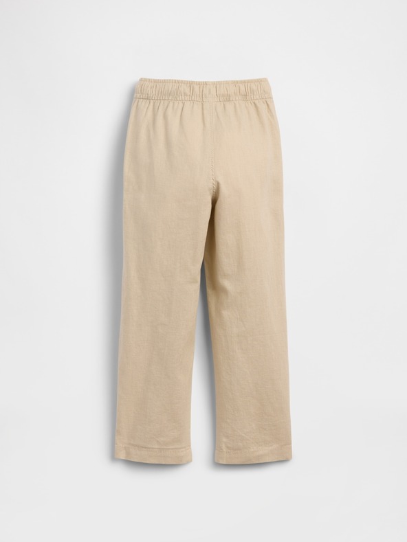 GAP Baby lněné kalhoty GAP
