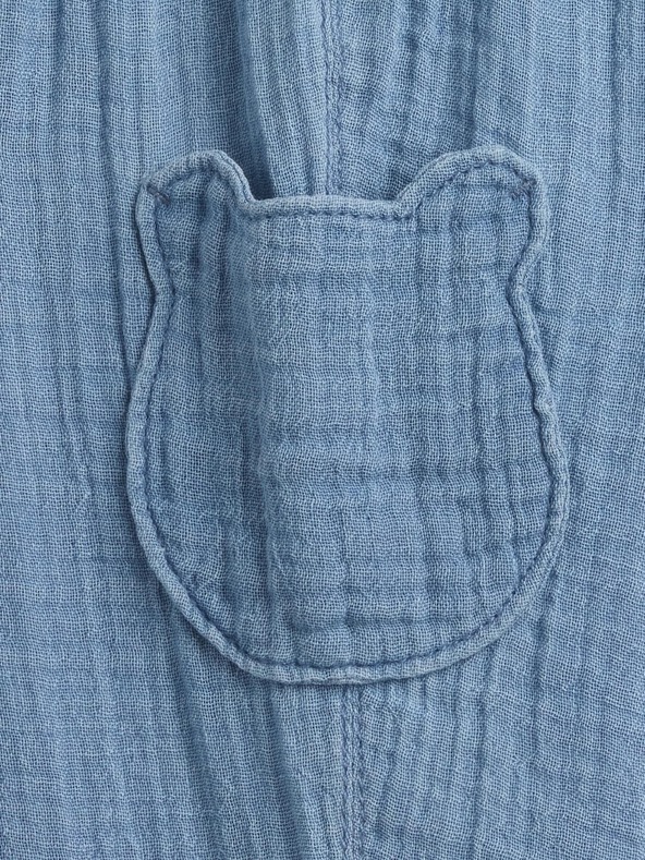 GAP Baby mušelínové kalhoty Brannan Bear GAP