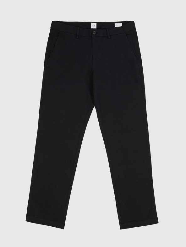 GAP Lněné kalhoty Straight GAP