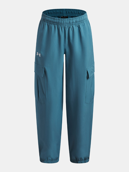 Under Armour Dívčí sportovní kalhoty Under Armour UA Rival Woven Cargo Pants