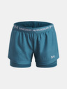 Under Armour Dívčí kraťasy Under Armour UA Tech Play Up 2n1 Short