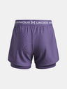Under Armour Dívčí kraťasy Under Armour UA Tech Play Up 2n1 Short