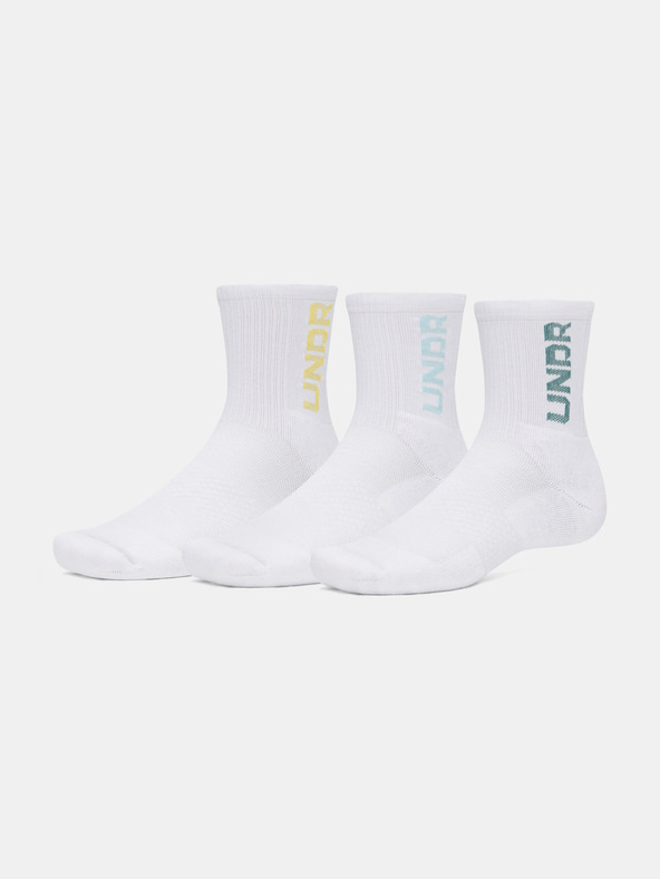 Under Armour Unisexové ponožky Under Armour UA 3-Maker 3pk Mid-Crew