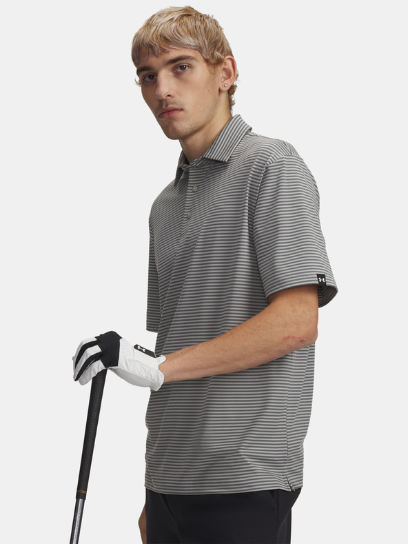 Under Armour Pánské tričko Under Armour UA Plyoff 3.0 Stripe Polo LB