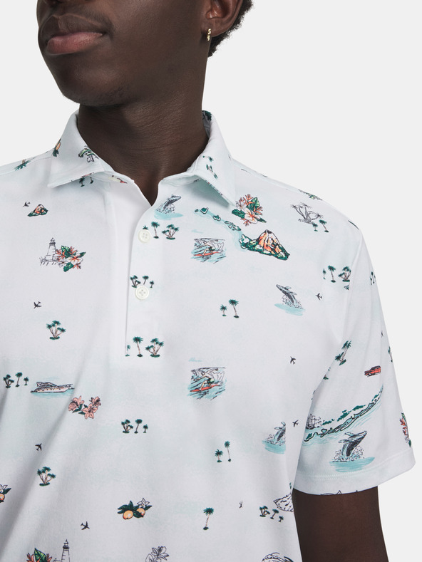 Under Armour Pánské tričko Under Armour ArmourDry Golf Trip Printed