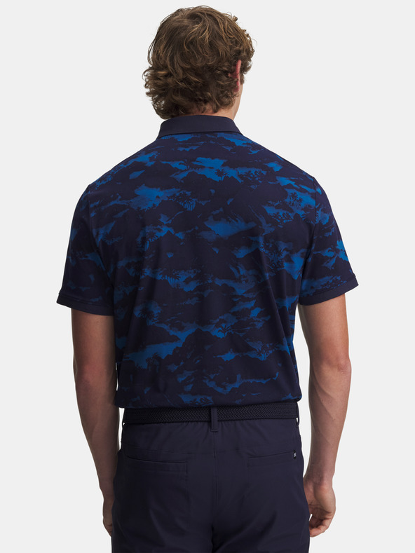 Under Armour Pánské tričko Under Armour UA ArmourDry Print Rib Polo