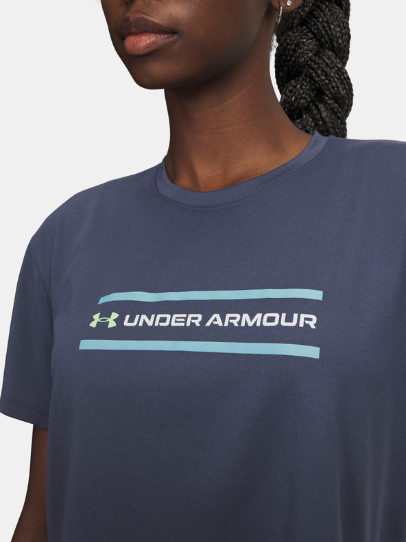 Under Armour Dámské tričko Under Armour Tech Branded Crop SS