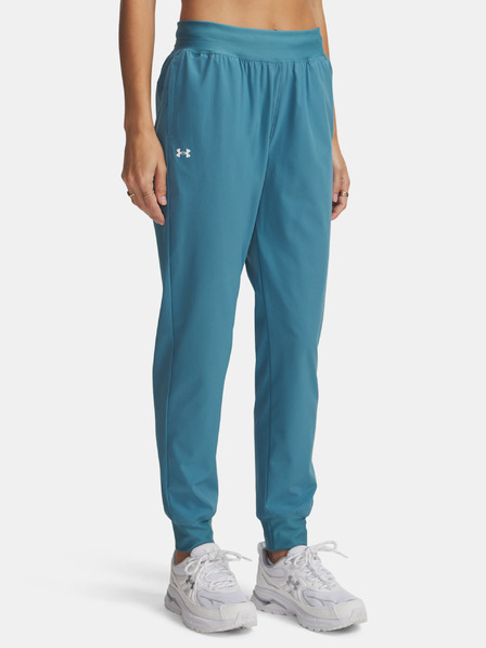 Under Armour Dámské sportovní kalhoty Under Armour UA Rival Hi Rise Woven Pant