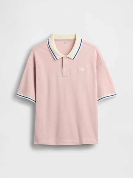 GAP Dětské oversize polo tričko s logem GAP