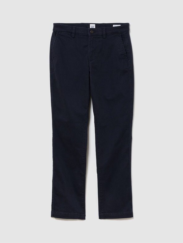 GAP Kalhoty essential khaki straight fit GapFlex GAP