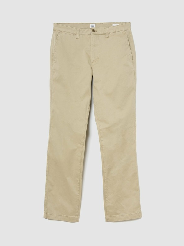 GAP Khaki kalhoty straight GapFlex GAP