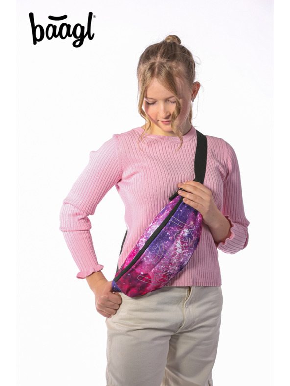 BAAGL  BAAGL SET 5 Skate Galaxy: batoh, penál, sáček, ledvinka, obal na notebook