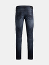 Jack & Jones Tmavě modré slim fit džíny s vyšisovaným efektem