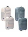 Thule Thule Packing cube sada 2 velké a 2 střední organizéry TPCS205 - bílá/Pond Gray