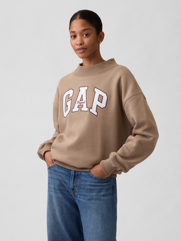 GAP Oversize mikina s logem Gap