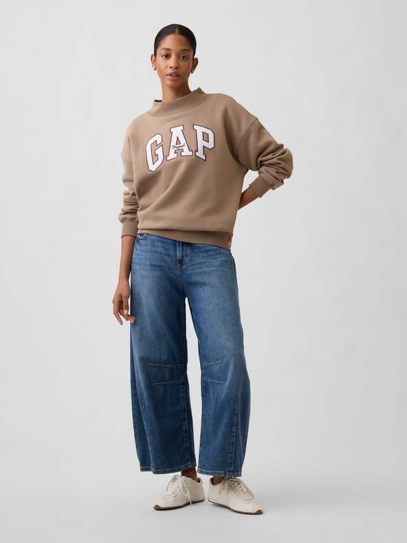GAP Oversize mikina s logem Gap