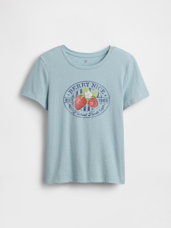 GAP Dětské tričko s potiskem Gap