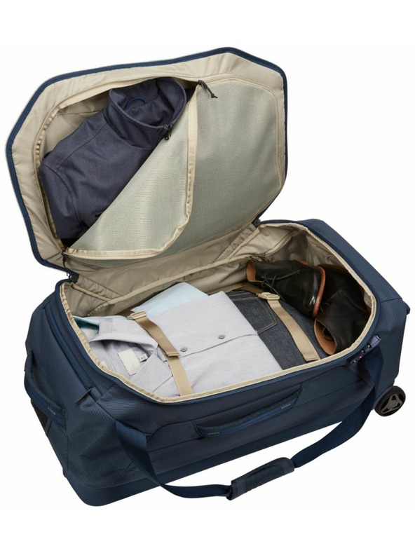 Thule Tmavě modrá cestovní taška Thule Crossover 2