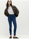 Marks & Spencer Modré dámské skinny fit džíny Marks & Spencer