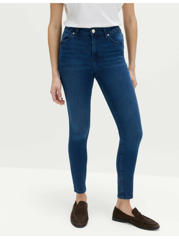 Marks & Spencer Modré dámské skinny fit džíny Marks & Spencer