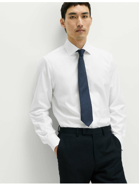 Marks & Spencer Košile z bavlny klasického střihu s nežehlivou úpravou Marks & Spencer bílá