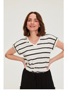 Moodo Striped Blouse Moodo
