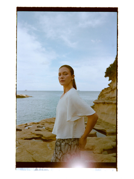 Moodo Košile s širokými rukávy bílá Moodo