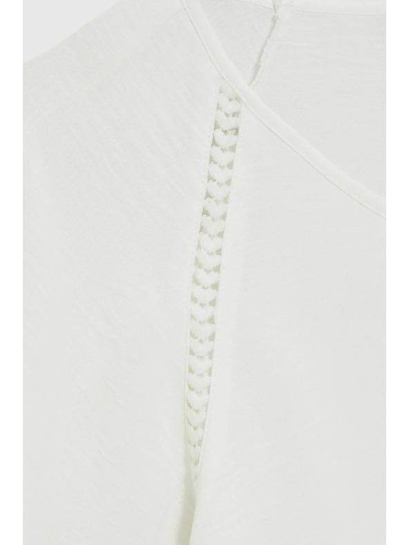 Moodo Košile s širokými rukávy bílá Moodo