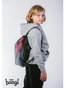 BAAGL  BAAGL SET 5 Core Láva: batoh, penál, sáček, ledvinka, obal na notebook