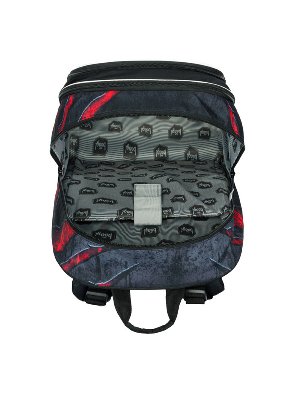 BAAGL  BAAGL SET 5 Core Láva: batoh, penál, sáček, ledvinka, obal na notebook