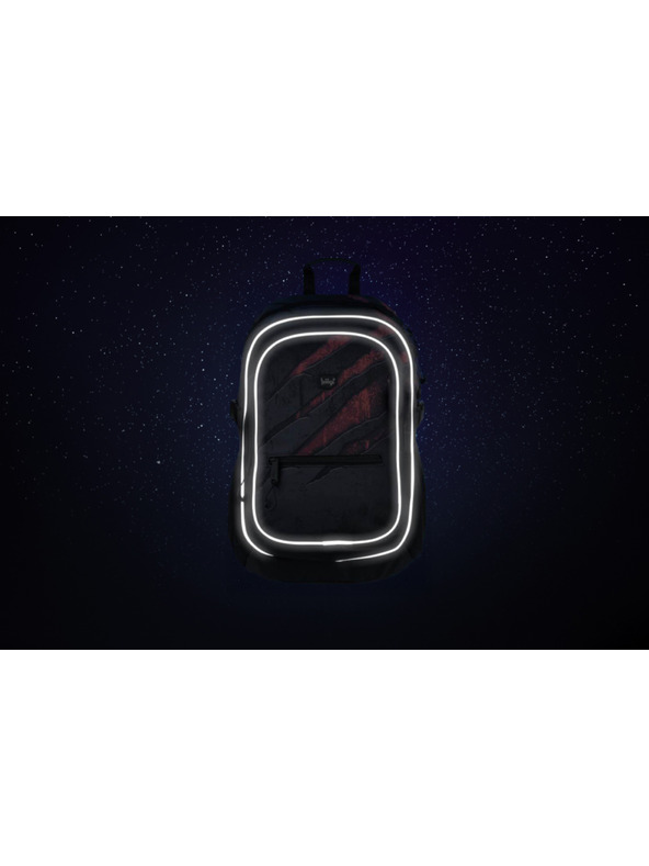 BAAGL  BAAGL SET 5 Core Láva: batoh, penál, sáček, ledvinka, obal na notebook