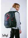 BAAGL  BAAGL SET 5 Core Láva: batoh, penál, sáček, ledvinka, obal na notebook