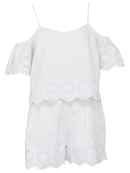 CAMAIEU Bílý overal CAMAIEU