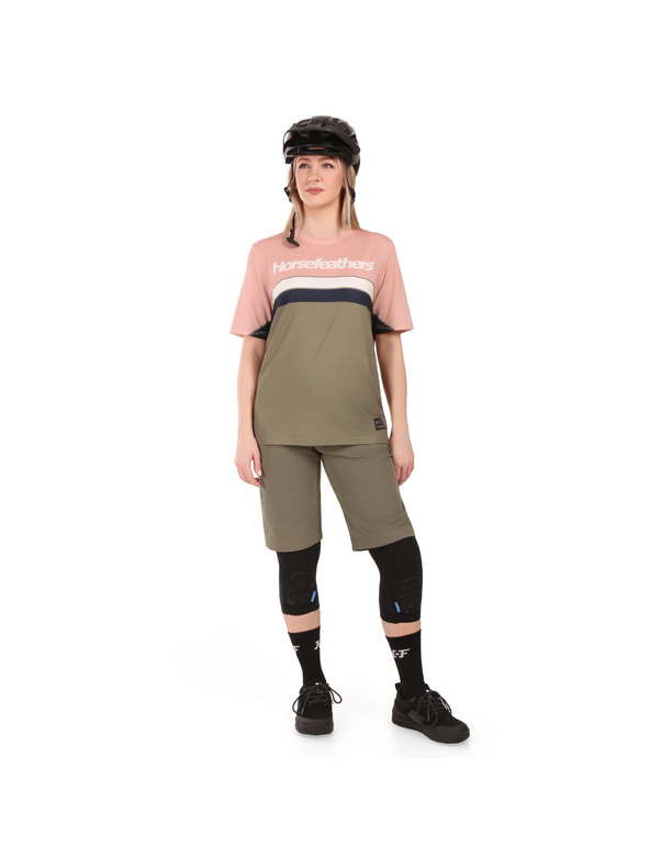 Horsefeathers Bike dres Quantum W - lotus/taupe