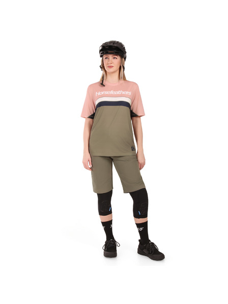 Horsefeathers Bike dres Quantum W - lotus/taupe