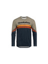 Horsefeathers Bike dres Quantum LS - indigo/taupe