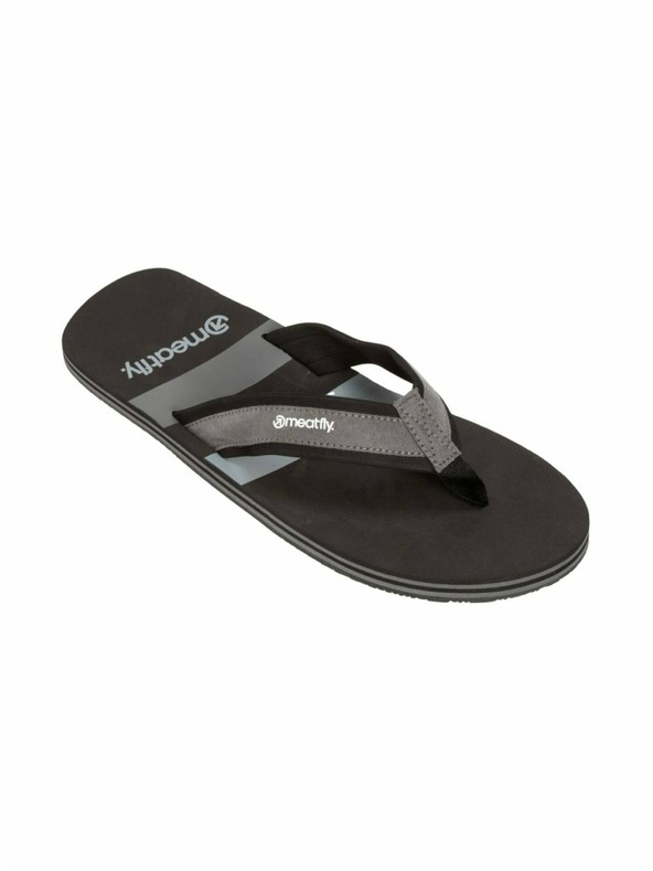 Meatfly Meatfly pánské žabky Anders Black/Grey