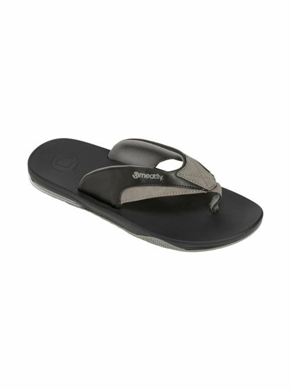 Meatfly Meatfly pánské žabky Wes Black/Grey