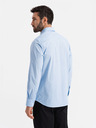 Ombre Clothing Světle modrá pánská košile Ombre Clothing