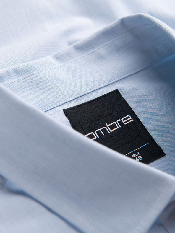 Ombre Clothing Světle modrá pánská košile Ombre Clothing