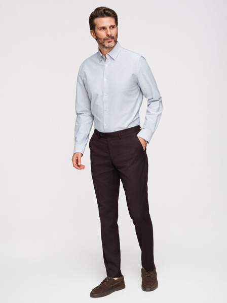 Ombre Clothing Pánská oxford košile Ombre Clothing V1 OM-SHOS-0172