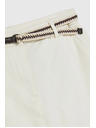Moodo Bavlněné šortky bílé Moodo