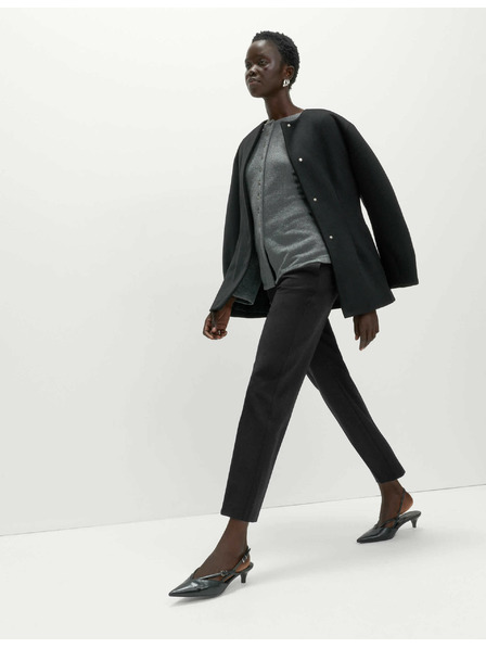 Marks & Spencer Zúžené kalhoty ke kotníkům Marks & Spencer černá