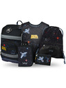 BAAGL  BAAGL SET 5 Zippy Plus Pixel Space: aktovka, penál, sáček, zástěra, peněženka