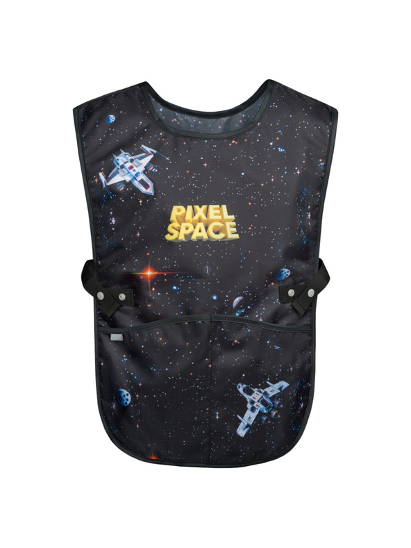 BAAGL  BAAGL SET 5 Zippy Plus Pixel Space: aktovka, penál, sáček, zástěra, peněženka