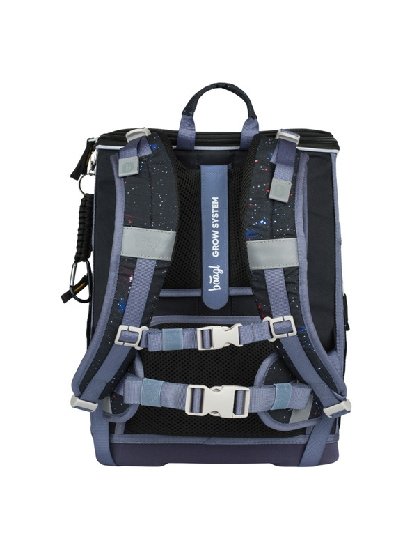 BAAGL  BAAGL SET 5 Zippy Plus Pixel Space: aktovka, penál, sáček, zástěra, peněženka