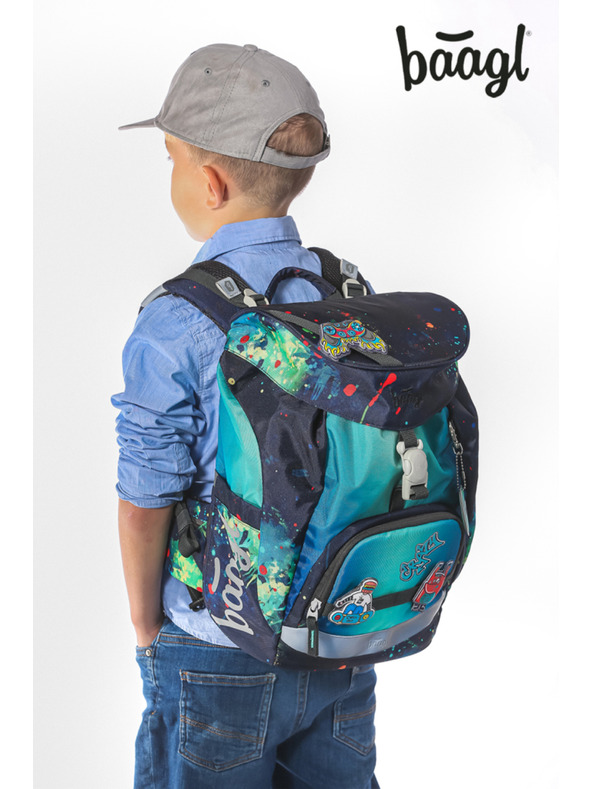 BAAGL  BAAGL SET 3 Airy Chill: batoh, penál, sáček