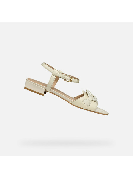 Geox Krémové dámské sandály Geox New Eraklia 15