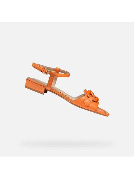 Geox Oranžové dámské sandály Geox New Eraklia 15