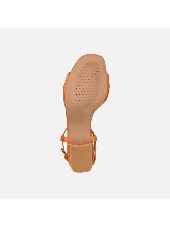 Geox Oranžové dámské sandály Geox New Eraklia 15